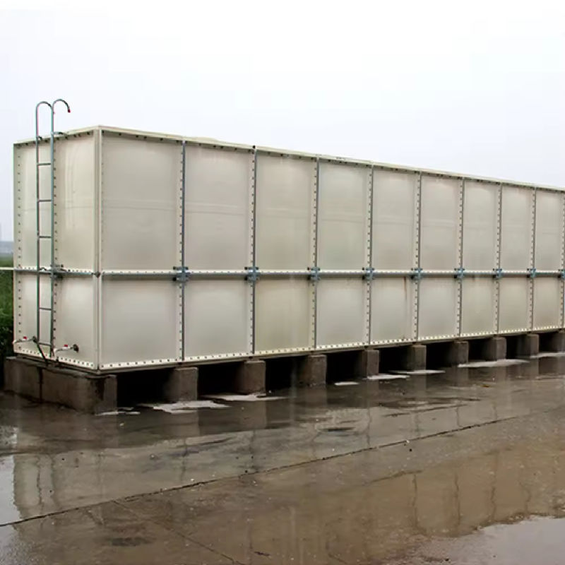 Cube GRP FRP Plastic Panel Water Treatment Tank Grp Sectional Water Storage Tanks