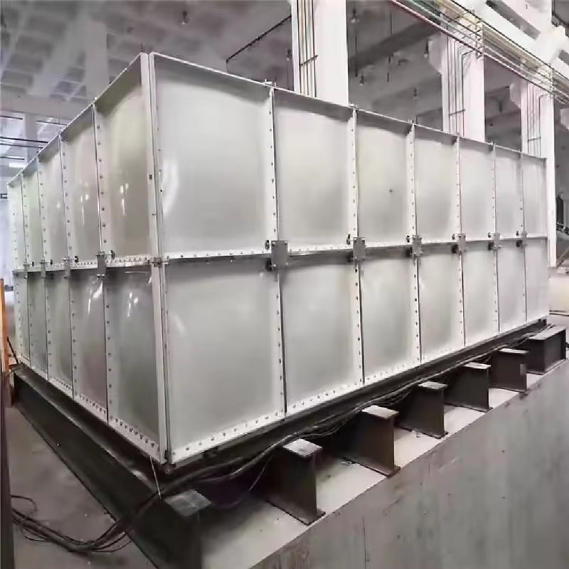Cube GRP FRP Plastic Panel Water Treatment Tank Grp Sectional Water Storage Tanks