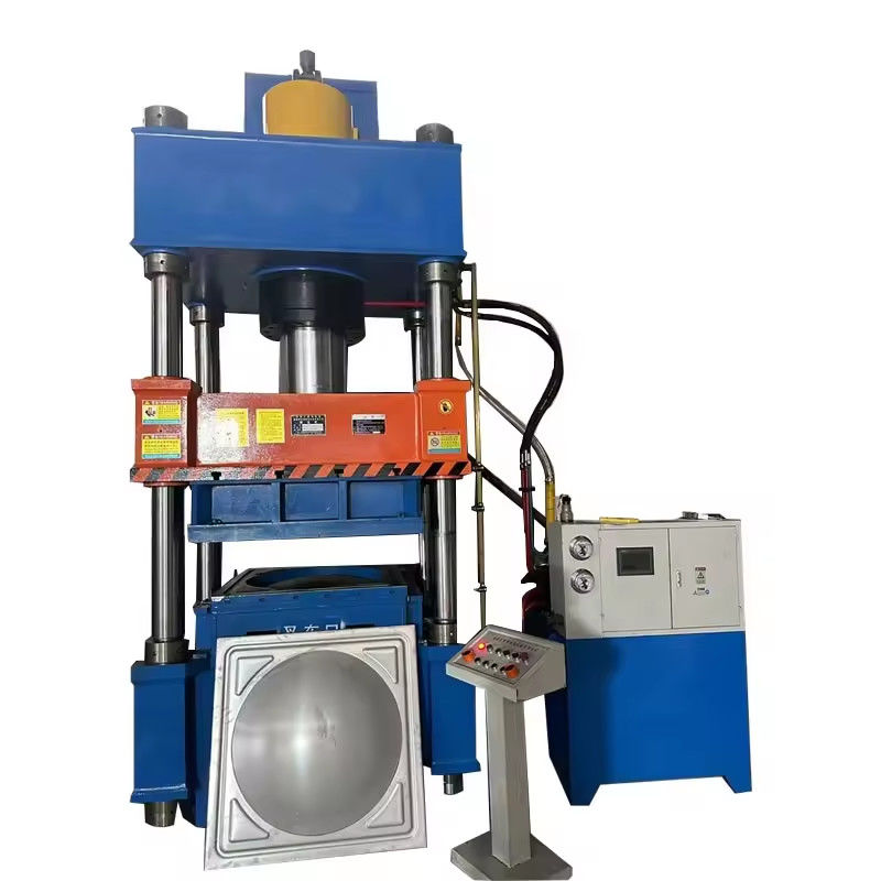 Four Columns Automatic Water Tank Manufacturing Machine 500ton Ss Water Tank Stamping Hydraulic Press