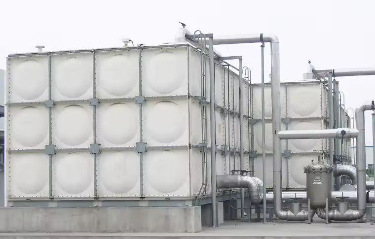 Sectional Frp Modular Tank Grp Smc Water Tank Fiberglass 10000 Liter Water Reservoir Storage Tank For Rainwater