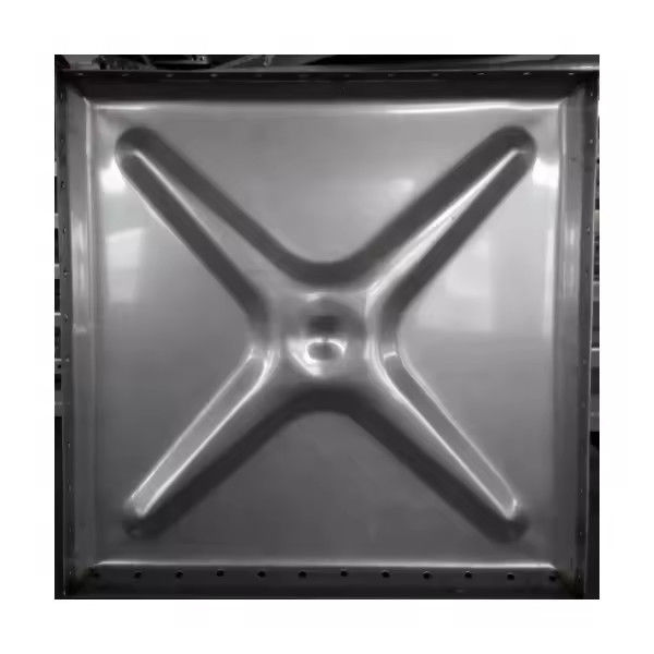 Hot Dipped Galvanized Steel Structure Water Tank Price Modular Sectional Elevated Steel Tower Water Reservoir