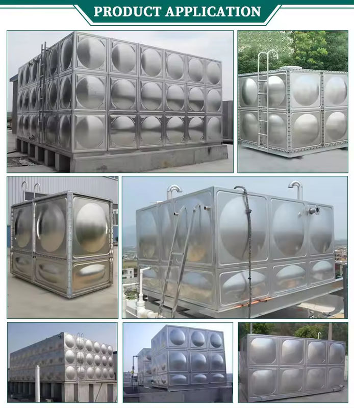 Aufblasbare Wassertanks aus Edelstahl mit guter Qualität