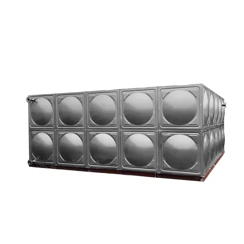 Square Welding Stainless Steel Water Tank Modular Steel Water Tank for Drinking Water