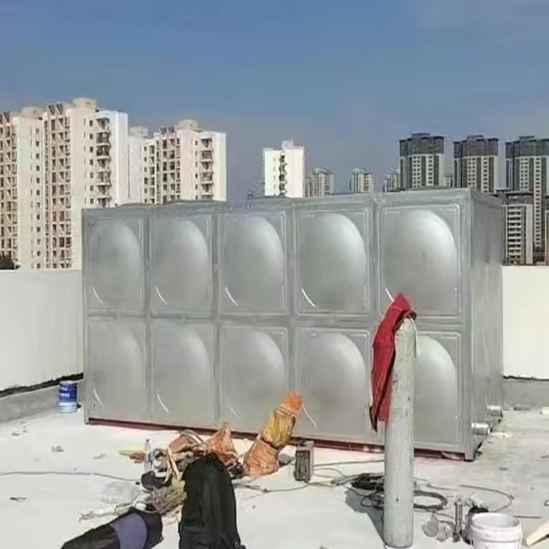 Sectional Water Tank SS 304 316 Pressed Stainless Steel Silver Fish Farms Cheap Water Tanks for Sale for Farms 100 1.5mm