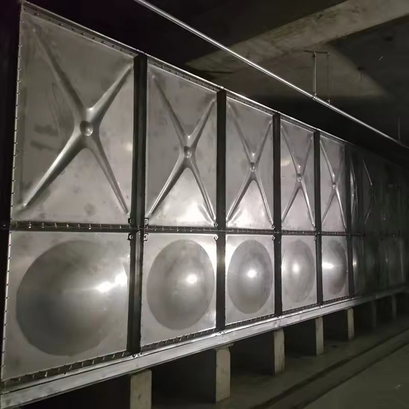Bolted Ss316 Stainless Sectional Steel Water Tanks 10000 Litre Modular Reinforced Food Grade