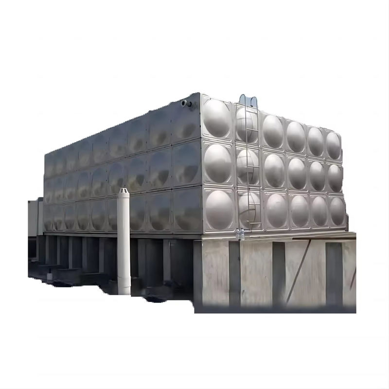15m3 sectional stainless steel 15000l square panel storage water tank 3x2.5x2m SS304 drinking water tank price