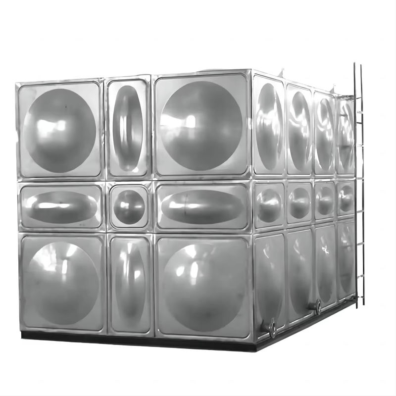 15m3 sectional stainless steel 15000l square panel storage water tank 3x2.5x2m SS304 drinking water tank price