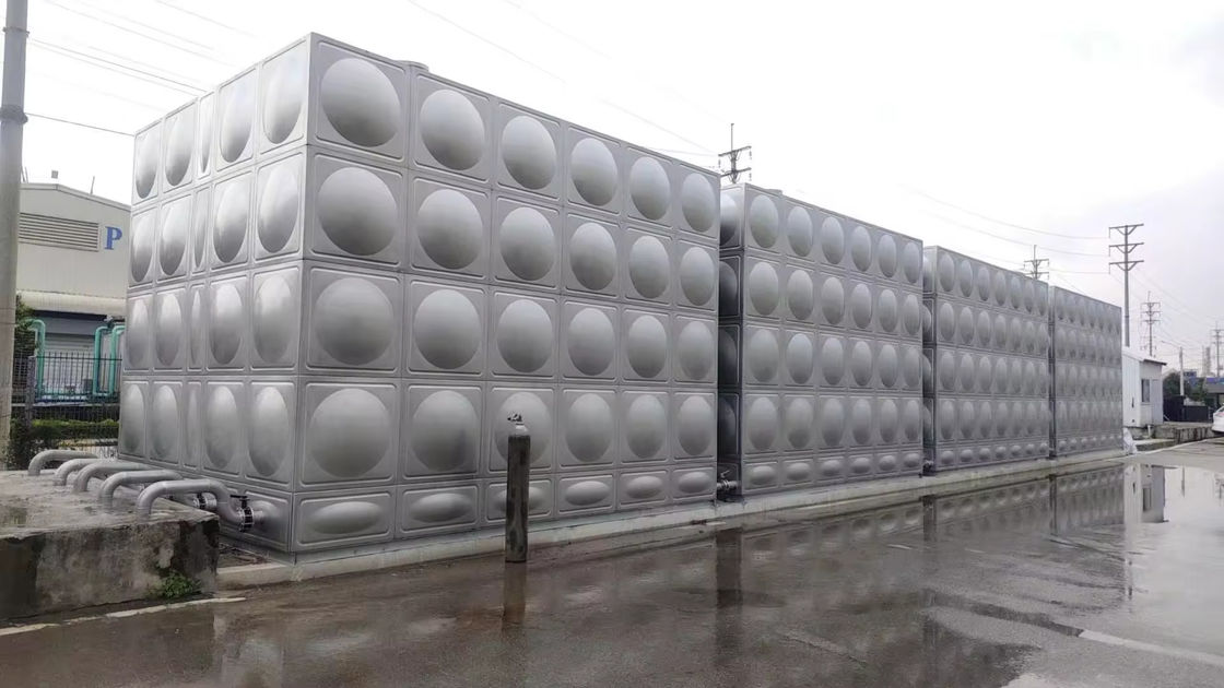15m3 sectional stainless steel 15000l square panel storage water tank 3x2.5x2m SS304 drinking water tank price