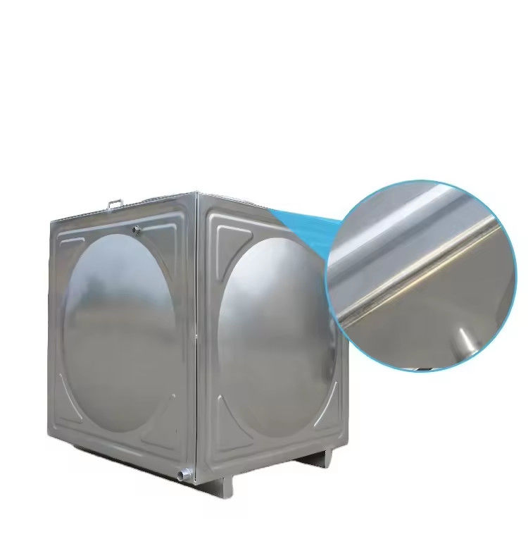 Industrial Ss304 Stainless Steel Metal Water Storage Tanks 10000 Litres For Truck Storage Tank 20000 Liter For Farms