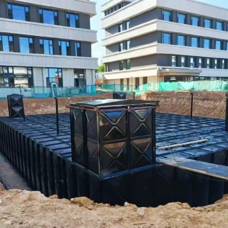 GSC BDF Large Rectangular Underground Rain Water Storage Tank Sectional Water Tank For India