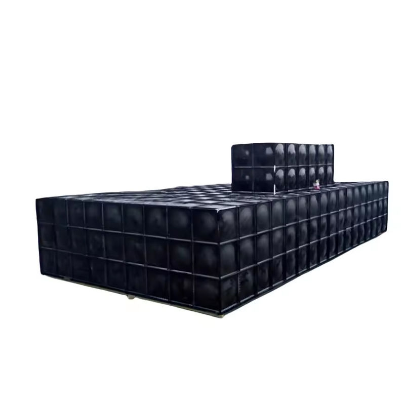 Factory GSC BDF Underground Rainwater Collection Tanks Pressed Steel Sectional Modular Containers Panel