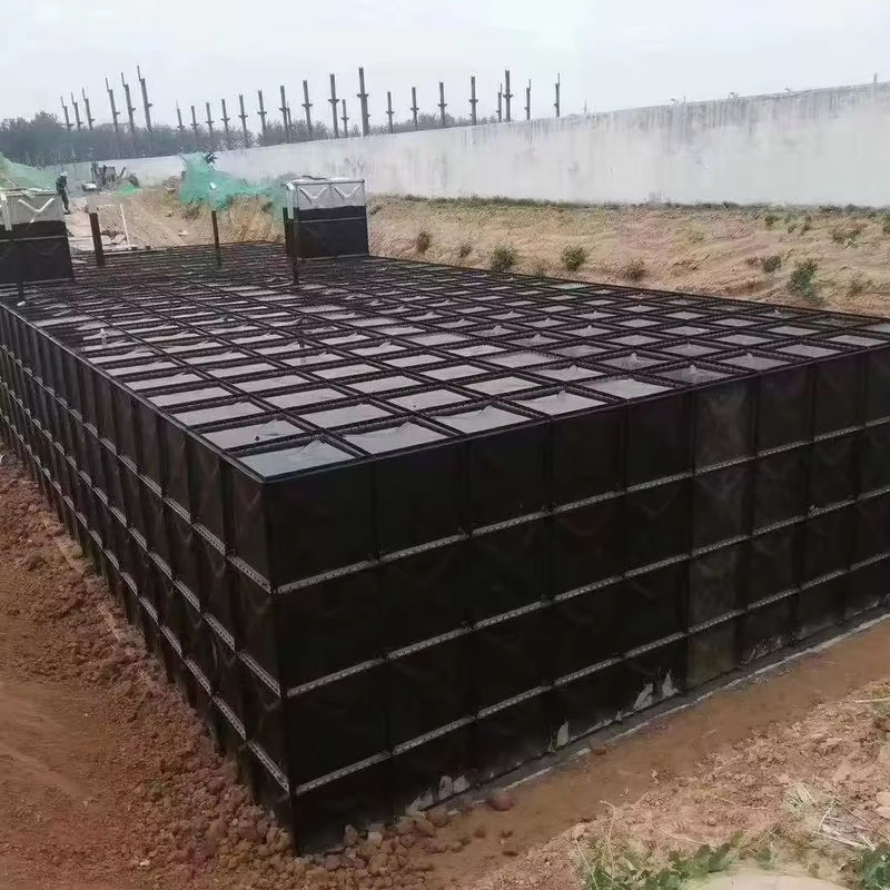 Factory GSC BDF Underground Rainwater Collection Tanks Pressed Steel Sectional Modular Containers Panel