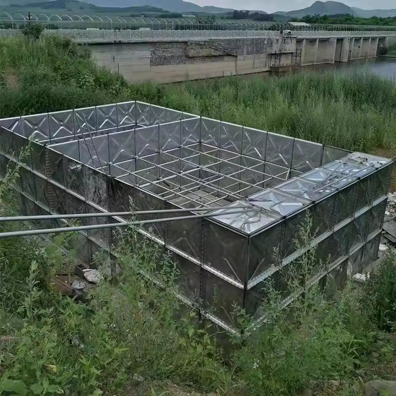 GSC BDF Underground Rain Water Tank Modular Pressed Steel Sectional Water Tank For Kuwait
