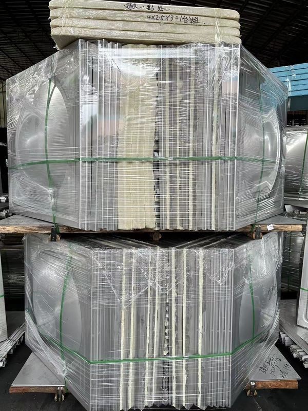 Bolted 316 Stainless Steel Steel Panel Water Tanks Insulated Rectangular Modular Food Grade Hot Water Storage Tank Plate