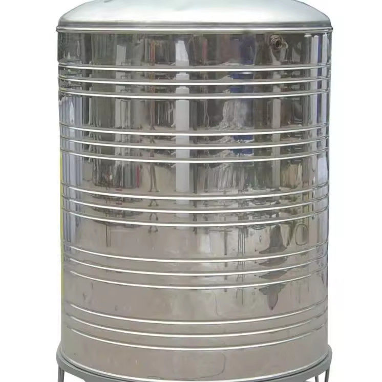 Practical Gravity Water Filter Glass Stainless Steel Water Tank Round
