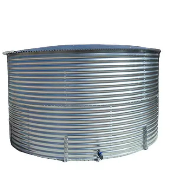 20m3 -1000m3 Galvanized Corrugated Water Storage Tanks Grp Sectional Water Storage Tanks