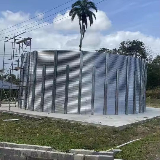20m3 -1000m3 Galvanized Corrugated Water Storage Tanks Grp Sectional Water Storage Tanks