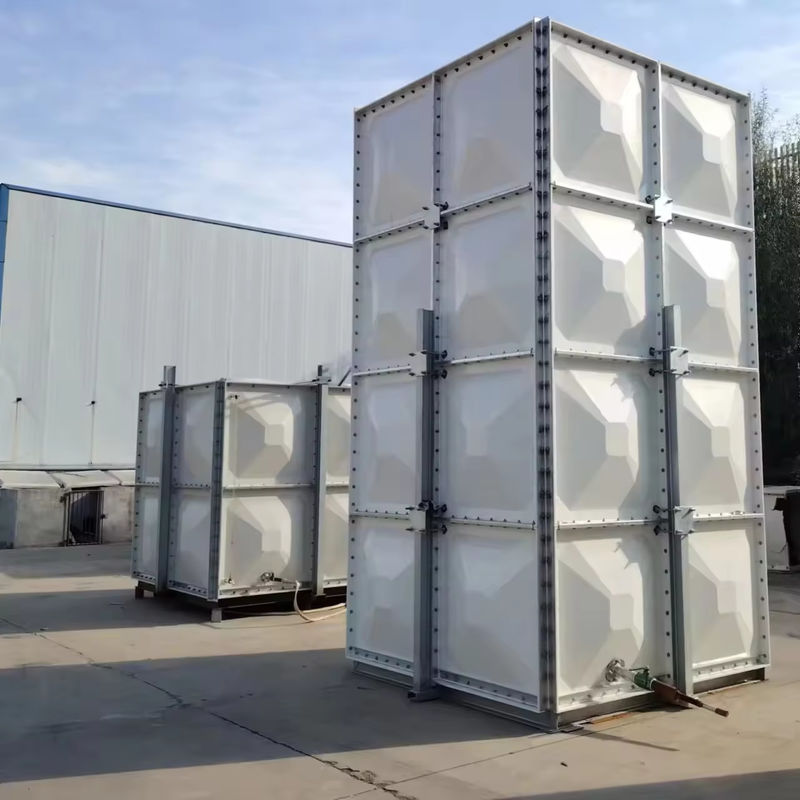 FRP grp Panel Water Tank Fiberglass Water Storage Tank 5000 10000 20000 Liter Water Tank