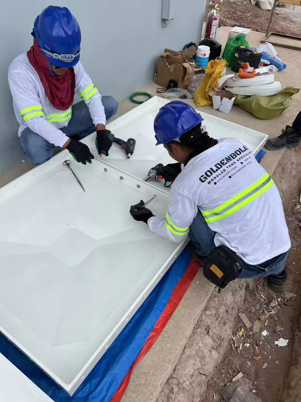 FRP SMC GRP Sectional Water Tanks for Drinking Fire Rain Irrigation GRP Panel Water Tank