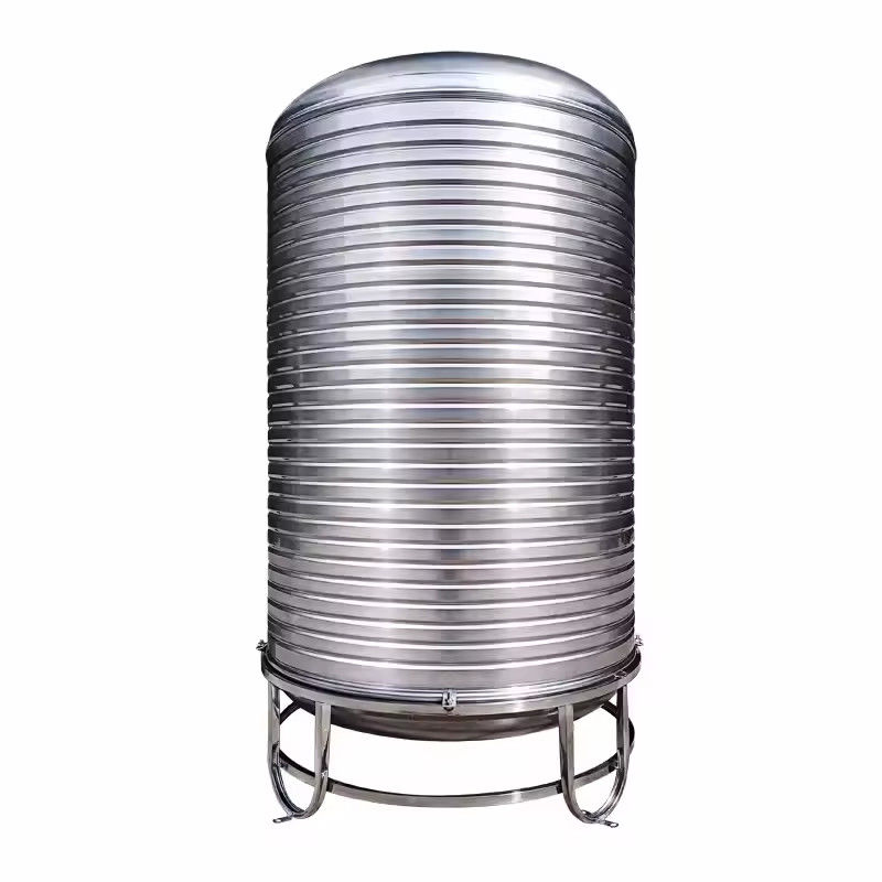 Professional Solar Power PU Insulation Hot Water Storage Tank for sale  SS 304 Material