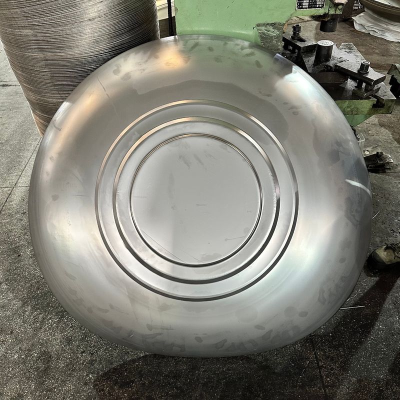 Customized Stainless Steel Water Tank Dishes Surface For Hot Water Pure Filtered Water Pressure Tank